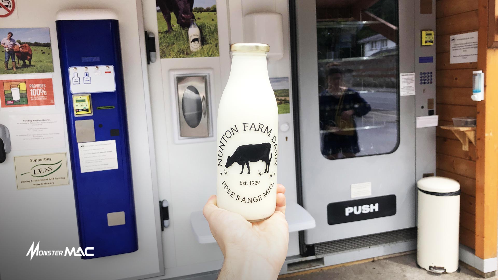 vending machine susu segar