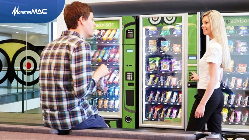 penggunaan vending machine
